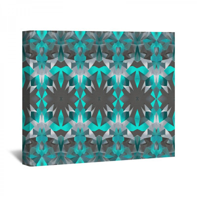 13124_Geometric, impression sur toile encadrée