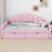 Upholstered Daybed Frame With Shell Shaped Backrest And Two Drawers-825518931