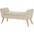 Keltron Polyester Upholstered Storage Bench-2031221898
