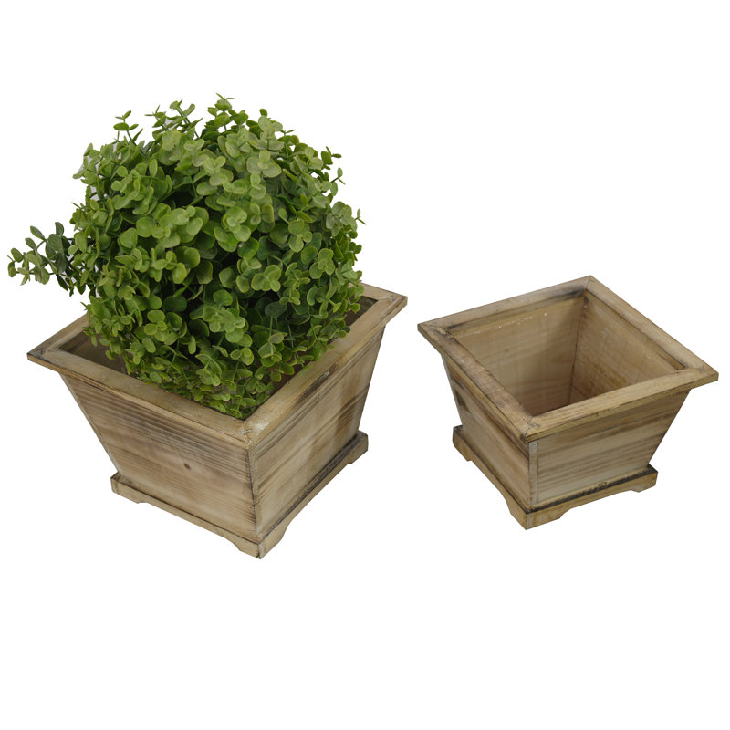 Clemson Handmade Wood Planter Box