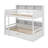 Twin Size Bunk Bed With Shelves And Drawer-2012512542