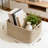 Large Woven Storage Basket 2-Pack With Handles, Foldable Cotton Rope Organizer Bin For Shelves, Closet, Kitchen, Toys, And Home Organization-1525363007