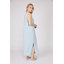 Robe drapée sans manches pour femme-53541521-53541520