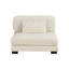 Chaise sans accoudoirs 1pc avec revêtement en velours côtelé beige et structure robuste en contreplaqué-484241364-484241365
