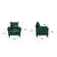 Fauteuil d'appoint l 34,65 po Danaysha-871156356