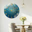 Horloge murale en verre décorative moderne-1760857534