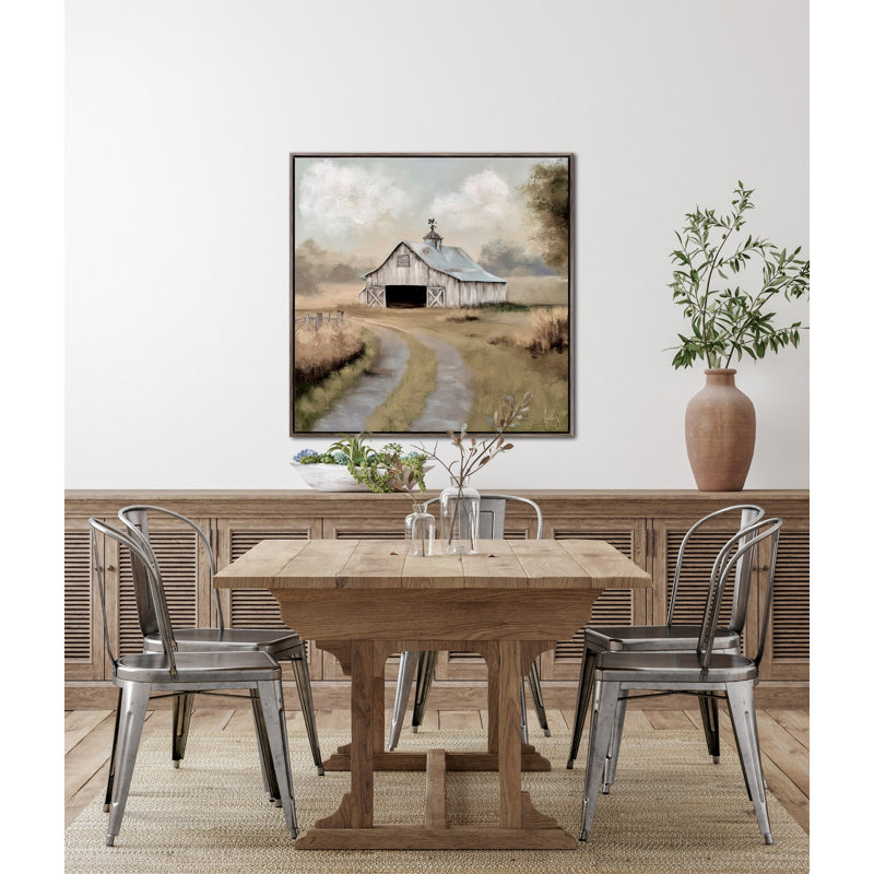 Weathered Barn Canvas Wall Art