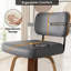 Tabouret pivotant rembourré à hauteur de bar-1822173828