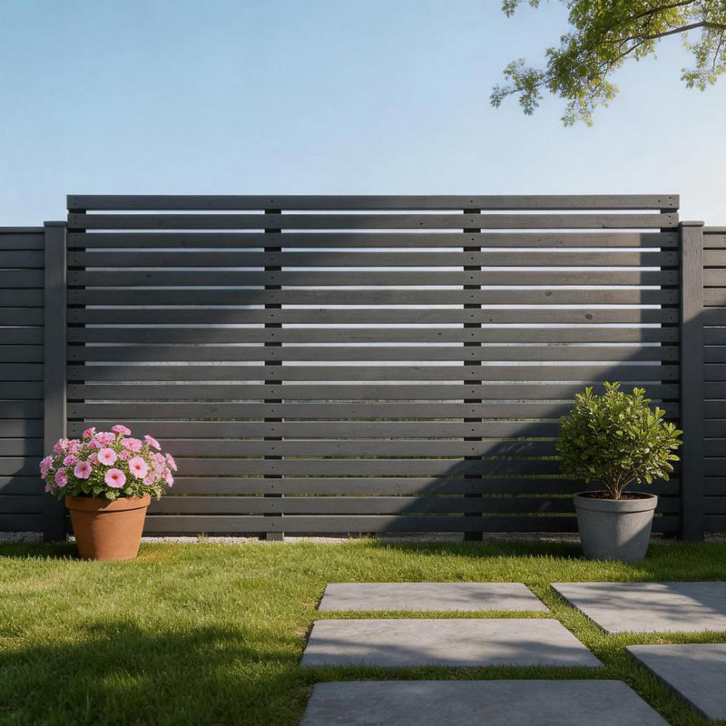 Sadiyah 180 cm W Fence Panels Fencing with 1 Panel(s) Included, 60cm H x 180cm W