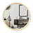 Wood Flat Wall Mirror-2089632611