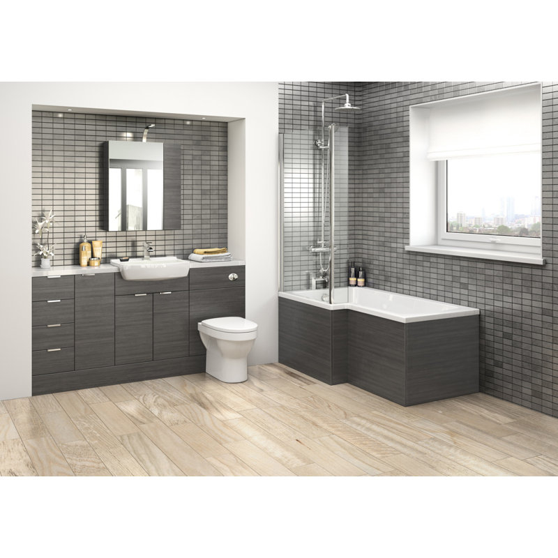 Fusion Decorative End Panel, Black