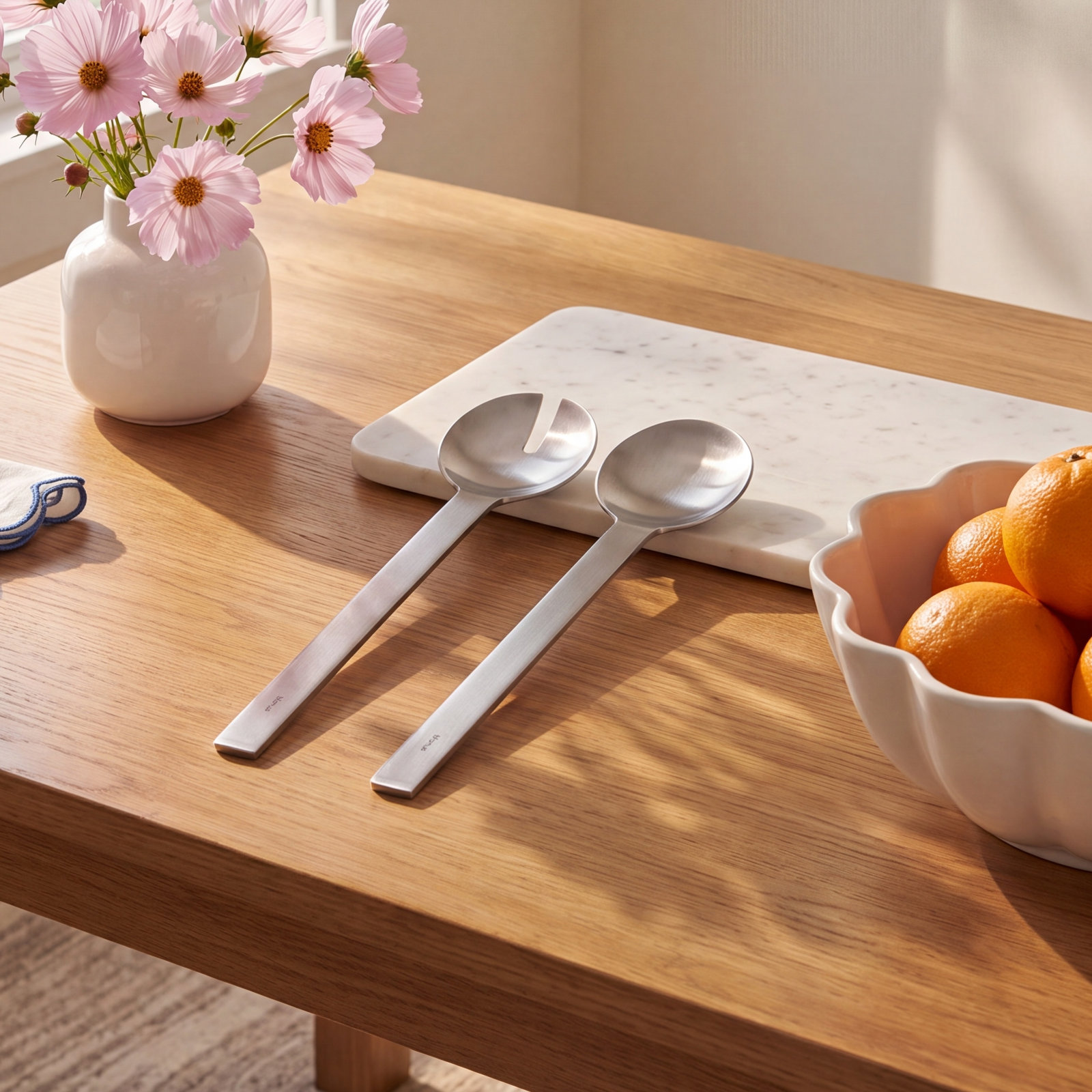 Easy Stainless Steel Salad Servers