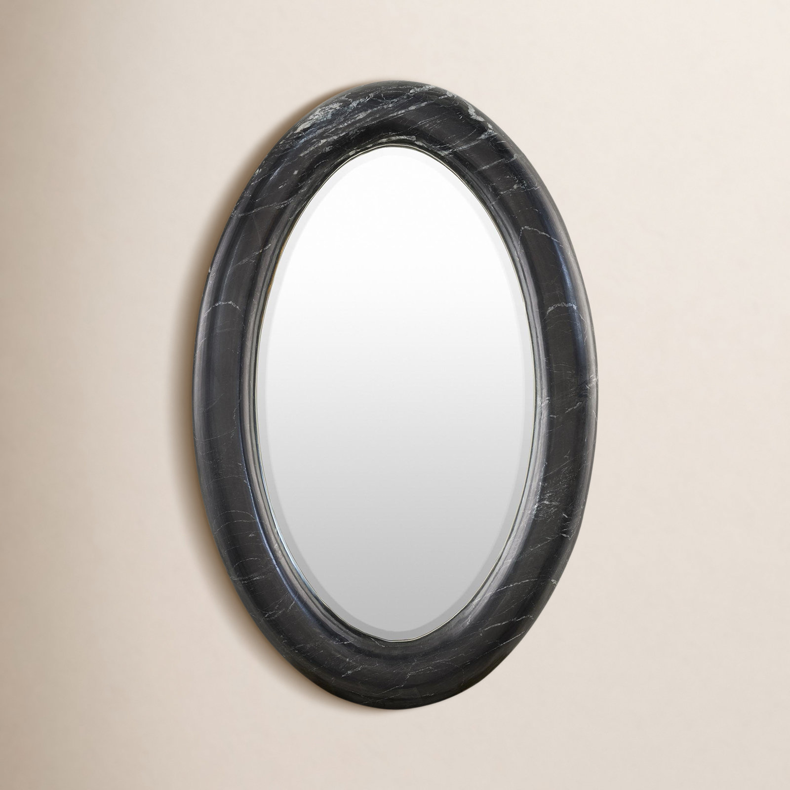 Christie Accent Mirror, 18" x 28", Black