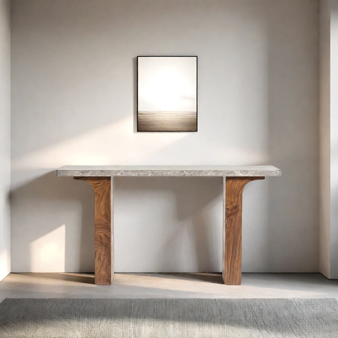 Latitude Run® Rural Retro Minimalist Art Console Table - Wayfair Canada