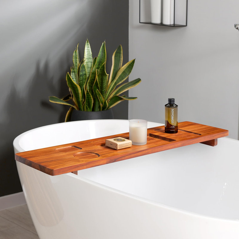Plateau de rangement pour baignoire Luxury