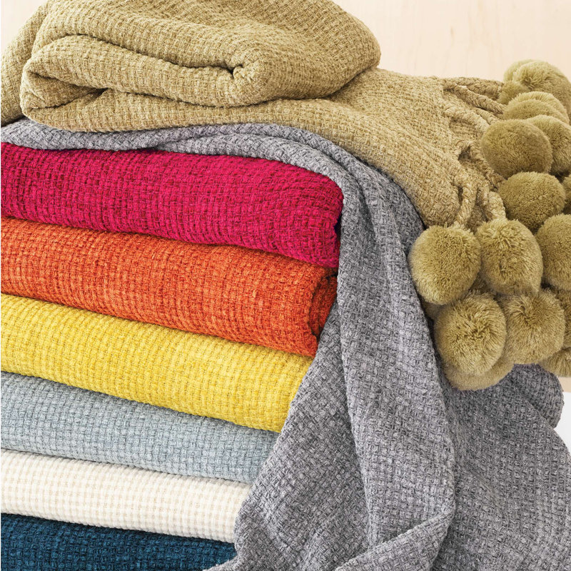 Bauble Chenille Throw, Gray