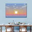 Minecraft coucher de soleil sur toile-383504281