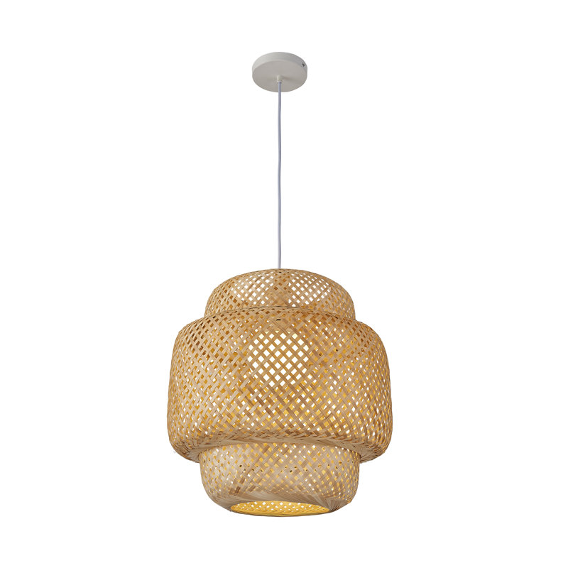Luminaire suspendu 3 couches vigne