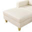 Canapé modulaire et chaise longue en similicuir de 102 po Kerriana-2002088817-2002088816