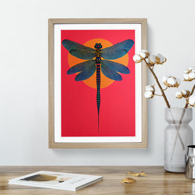 Bold Dragonfly - Wall Art