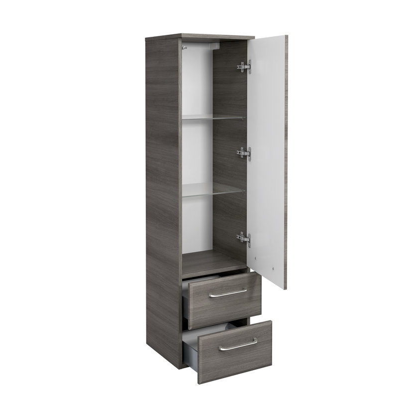 Quickset 341 Wall Bathroom Storage, Anthracite