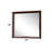 Ireland Espresso Finish Mirror
