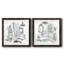 Opulent Bath I - ensemble de 2 peintures encadrées-381827361-381827374