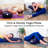 Rectangular Pranayama Yoga Bolster Meditation Pillow-78244586
