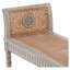 Furniture Classics Castlewood Greige Mahogany Cane Bench