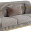 Ensemble de salon 2 pièces Duplessis Taupe-769942139-579177979