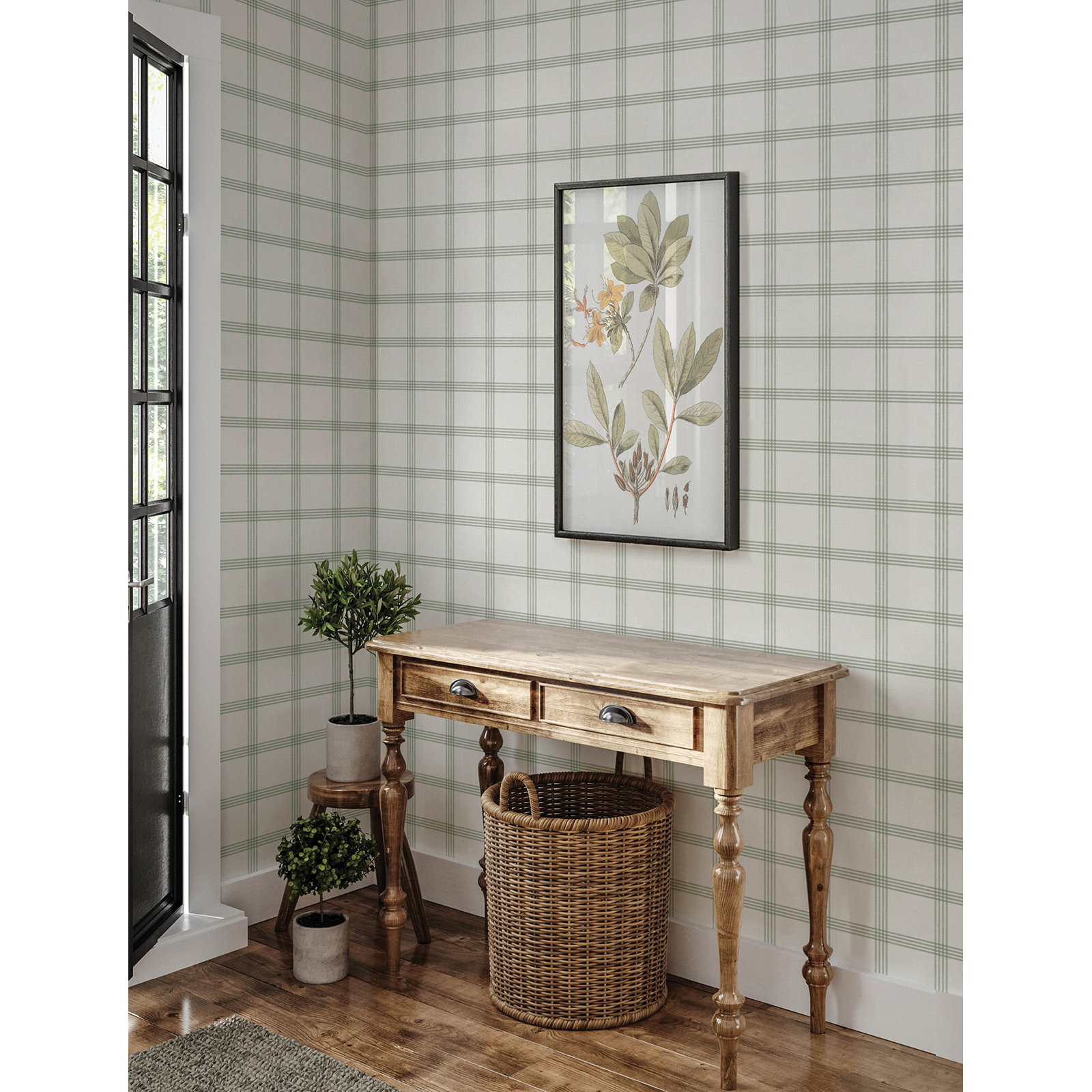 Reavis Plaid Roll, Green