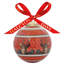 3.15 in. Handmade Porcelain Reindeer Bauble