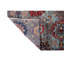 Tapis bleu et rouge noué à la main de haute qualité