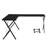 L-shape Computer Desk In Black For Efficient Workflow Management Finish With Ample Storage Options