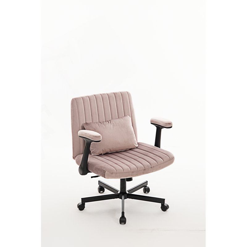 Chaise de bureau Criss Cross, Rose
