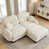 Beige+2 Seat+1Ottoman