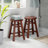 Element 2-pc Dining Stool Set, Walnut-48019265