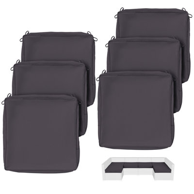 Housses pour coussins d'extérieur 24 x 24 x 4