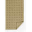  Tapis rectangulaire de couleur unie en laine tissé à plat à la main en brun-86793825