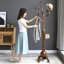 Wildon Home® Janiya Solid Wood 8 - Hook Freestanding Coat Rack ...