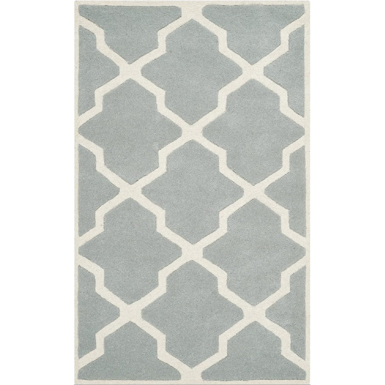 Carolene Hand Tufted Wool Geometric Rug