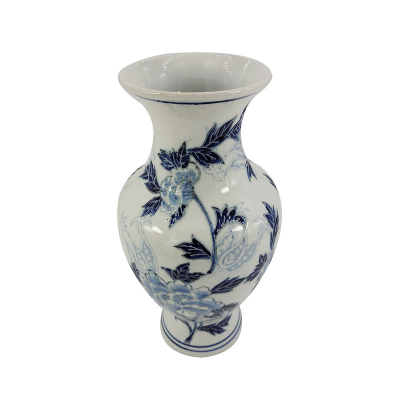 Handmade Ceramic Table Vase, White