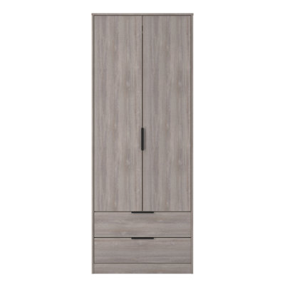 Taeyah 2 Door 2 Drawer Wardrobe