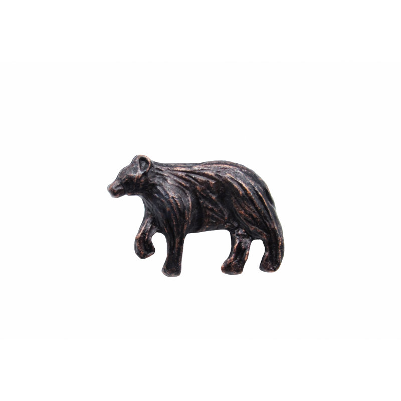 Poignée fantaisie surdimensionnée de 1 1/4 po, Bronze huilé