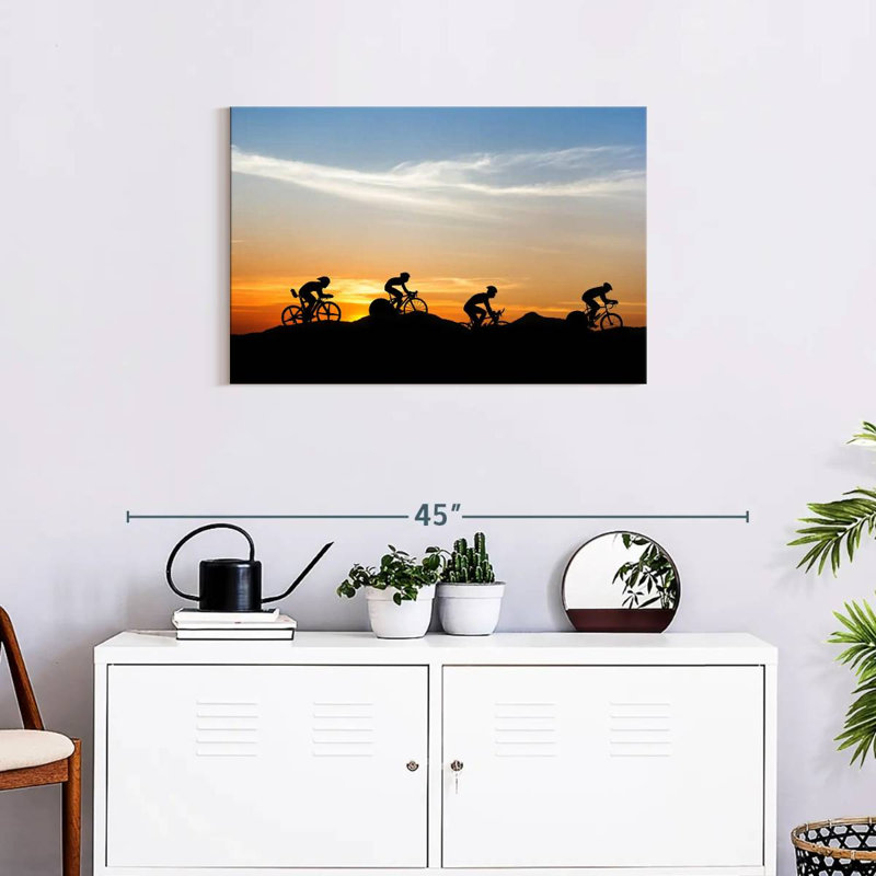 Sireci Mountain Cyclists, 20" H x 30" W