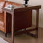 Bureau d'étude en bois de noyer noir