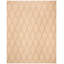 Andressa Geometric Hand Knotted Jute Brown Area Rug-22809030