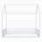 Metal House Bed With Fence-2039511038-2039511037