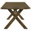 Table de salle à manger Carbon Knotty Nutmeg
