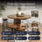 48'' Solid Wood Mini Bar